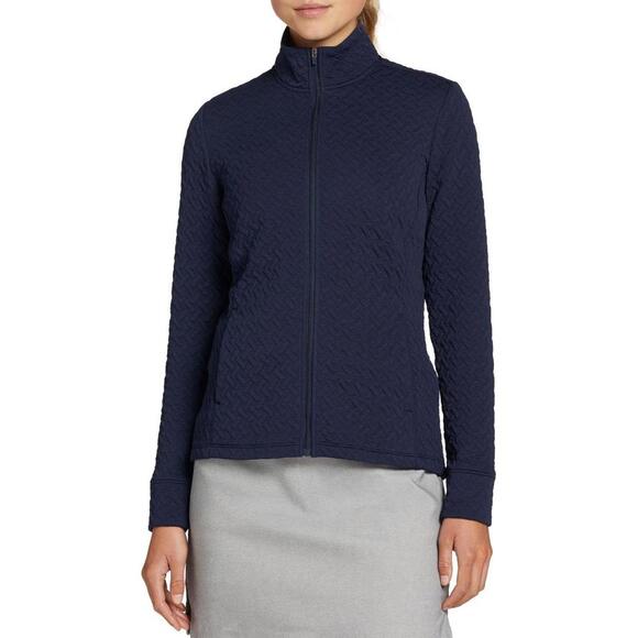 Walter Hagen Other - Walter Hagen Women's Texture Full-Zip Golf Jacket, XS, Navy Blue